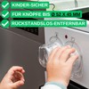 Cooker Knobs Child Lock Pack of 6 Transparent for Large
