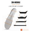 ACEFITS Insole Impact Absorption Ergonomics Design Unisex With Dedicated Pattern