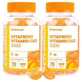Partner_Reference Enget Origin Vita Fresh Vitamin C&D 3000 Kkumi 70 tablets (2) / 엔젯오리진 비타프레쉬 비타민 C&D 3000 꾸미 70정 2개