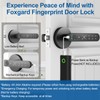Foxgard Smart Fingerprint Door Lock:Fingerprint Door Knob-Biometric 5-in-1 Finger Print