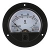 Baomain DC 50V Round Voltmeter Voltage Meter 65C5 Gauge Analog