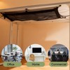 Under Desk Cable Management Net, Screw-in Cord Organizer, 24.5"x9.5"