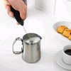 Hand-held electric egg beater milk coffee mix bar stainless steel