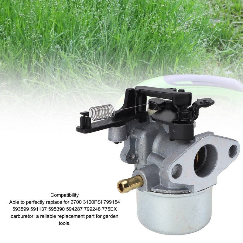 Lawn Trimmer Carburetor Aluminum Easy to Install Weed Trimmer Carburetor