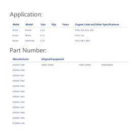 IMELBUFF 295050-1060 16600-3XN0A 166003XN0A Diesel Fuel Injector for Nissan Navara NP300 YD25 D22 D23 D40 2.5L Engine