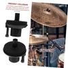 Abaodam 3pcs Drum Cymbal Clutch Felt Pad Durable Drum Kit