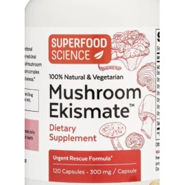 Superfood Science Mushroom Eskimate w/ Sasa Bamboo extract Capsules by Superfood Science 120 caps