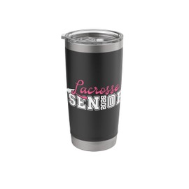 Class of 2026 Graduation Lacrosse Girl Gifts Senior 2026 Stainless Steel Insulated Tumbler