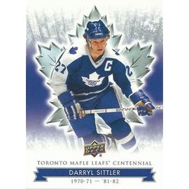 2017 Upper Deck Centennial #50 Darryl Sittler Hockey Card