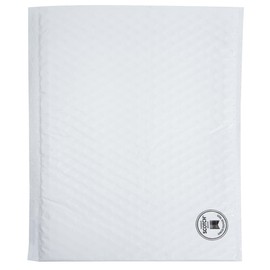 Scotch Poly Bubble Mailer, White, Size 0 Extra Small, 6 in x 9 in, 4 Mailers