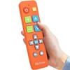 EZclicker Big Button Universal TV Remote (Orange) Simple Easy to