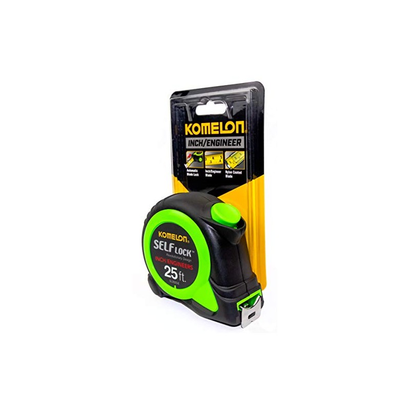 Komelon SL2825IE 25ft. Self Lock Tape Measure