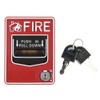 Wired Emergency Fire Alarm Station 9-28VDC Conventional Action Manual Call