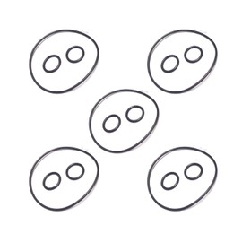 Neverlube Valve Cover & Shaft O-Rings Replacement Fits for Jandy/Pentair Compool 2-Way/3-Way Valves (Parts Numbers: R0487100, 1132, 192039Z, 51016200Z, O-158, O-515-KIT-9) (5 Sets)