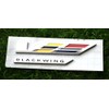 V-Blackwing Emblem V-Series Black Out Black Wing Badge V Logo