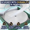 LATCH.IT RV Trim Molding Insert 7/8" (White) | 100’ RV
