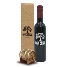 Viva Oliva 18 Year Traditional Balsamic Vinegar - 375ml (12.7oz) - Premium Quality - 100% Natural - Barrel Aged Gourmet Balsamic from Modena, Italy