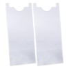 Sinbana 2 Pack Clear Couch & Bed Stopper, 23x10cm/9.1x3.94in Universal