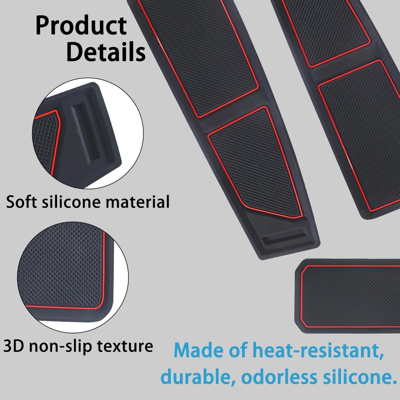 LOCOY Dash Cover Tray for Ford Bronco Accessories 2021 2022