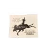 Bucking Bronco Moose Sticker Grand Teton National Park Jackson Hole