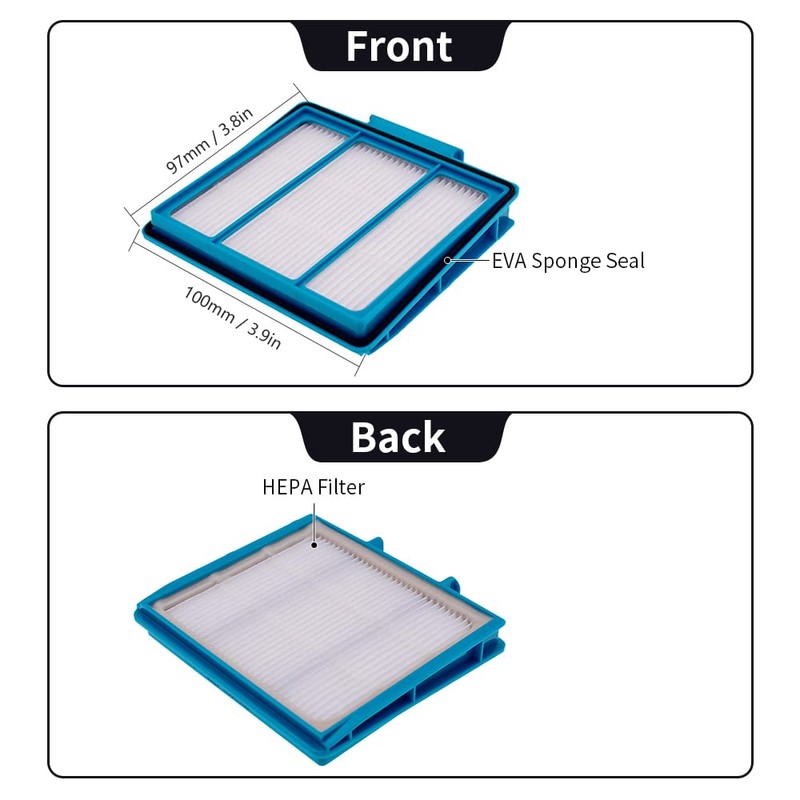 neutop Replacement Compatible with Shark IQ Series R101AE RV1001AE RV101
