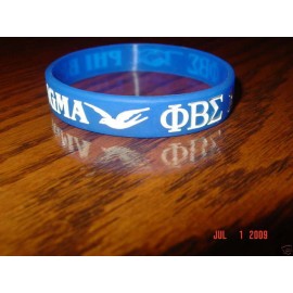 PHI BETA SIGMA GREEK FRATERNITY WRISTBANDS