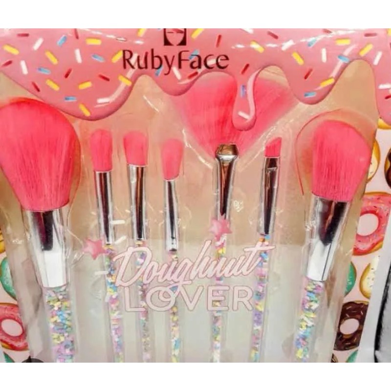 Rubyface Brochas Maquillaje Para Sombras Ojos Y Blush Set 7