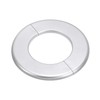 PATIKIL Wall Split Flange 3.07" (78mm),ABS Round Self-Adhesive Escutcheon Plate