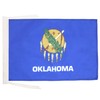 AZ FLAG Oklahoma Flag 18'' x 12'' cords - US