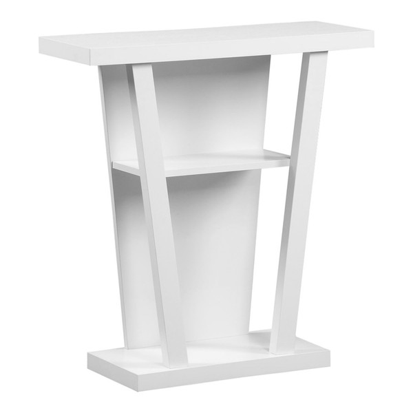 Monarch Specialties I Hall Console Accent Table, 32", White