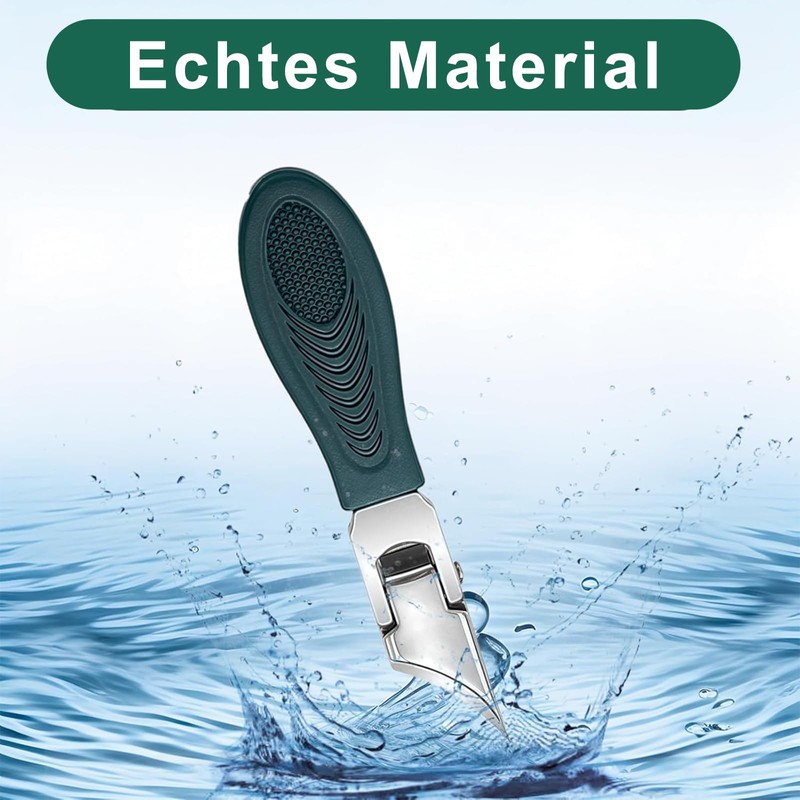 DAILIENFUS 3-Piece Set Nail Clippers with Eagle Beak Angle for