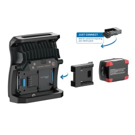 SCANGRIP Connector Designed for SNAP-ON 18 V/20 V Battery Packs, Made for SCANGRIP Connect Work Lights, Features Battery Safety System