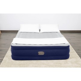 Bestway Tritech Air Mattress Queen 15" with Built-in AC Pump Navy
