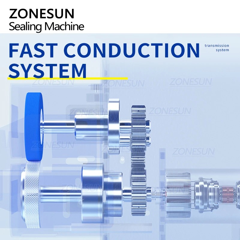 ZONESUN ZS-GLF1P Semi Automatic Small Table Top Food Plastic Bag