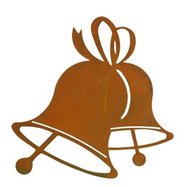 Patina Bell for Hanging, Christmas Decoration with a Twist for Making it Yourself
