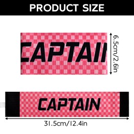 VerteLife Unisex Football Captain's Armband Classic Player's Armband Adjustable Armband Elastic Bracelet Sports Teams Accessories for Teenagers and Adults - Fairy Tale Style