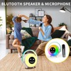 REEDTOCK Mini Karaoke Machine, Wireless Portable Bluetooth Speaker with Microphone,