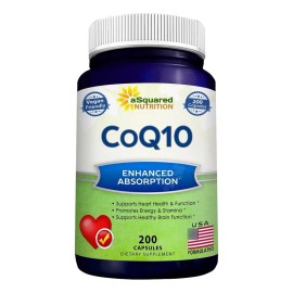 Squared Nutrition Coq10 Antioxidante Salud Corazon 200 Caps