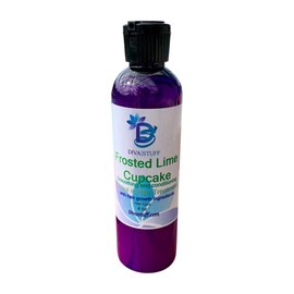 Frosted Lime Cupcake Scented Leave In Hair Conditioner with Hair Growth Ingredients, All In One, Diva Stuff