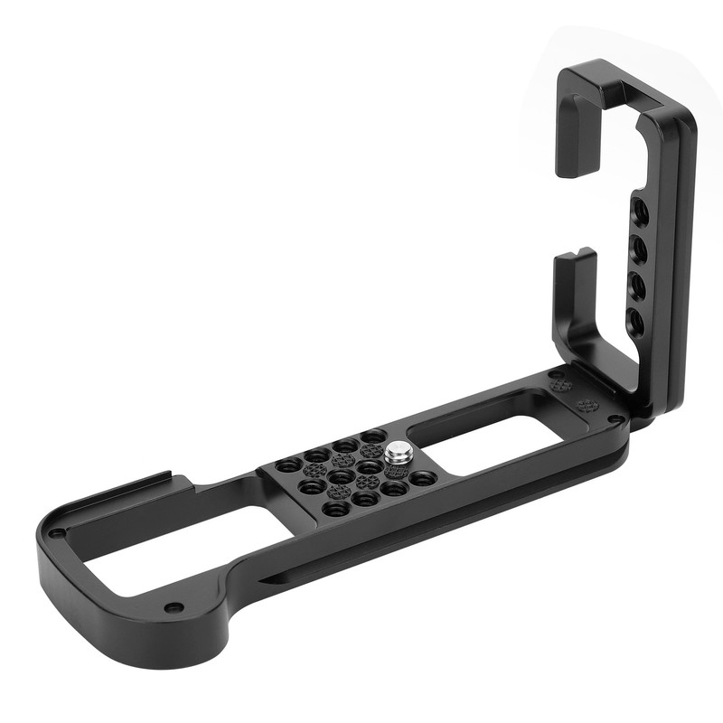 Aluminium Alloy L Quick Release Plate Vertical Shooting Handle Multihole