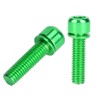 Water Bottle Cage Bolts Holder Screws, 6Pcs M5x25mm Water Bottle