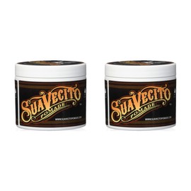 Suavecito Pomade Original Hold, Medium Hold Hair Pomade for Men, Medium Shine Water Based Wax, 4 oz/113 g x 2