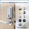 InstaLock Smart Remote Door Lock for Existing Deadbolt - Installs