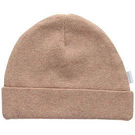 Noppies Unisex Children's U Hat Rib Nevel Hat, Cafe Au Lait Melange - N090