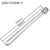 DERNORD 240V 5500W Water Heater Element Screw-in Heating Element High