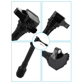 TAUTOY Set Of 8 UF677 Ignition Coil Pack & Iridium Spark Plugs (5.6L Only) For Infiniti QX56 2011-2013 QX80 2014-2023, For Nissan Armada 2017-2022, Replace # 48894 49029 224481LA0B IGC0082 UF650