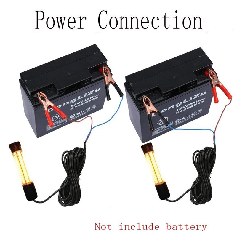 Underwater Fishing Light 12V-24V Super Bright Heavy Duty Decorative Dock