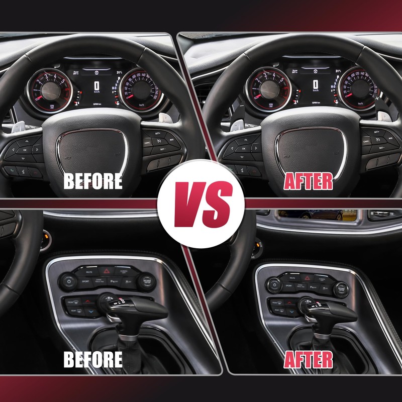 X AUTOHAUX 1 Set Car Steering Wheel Shift Paddle Extension