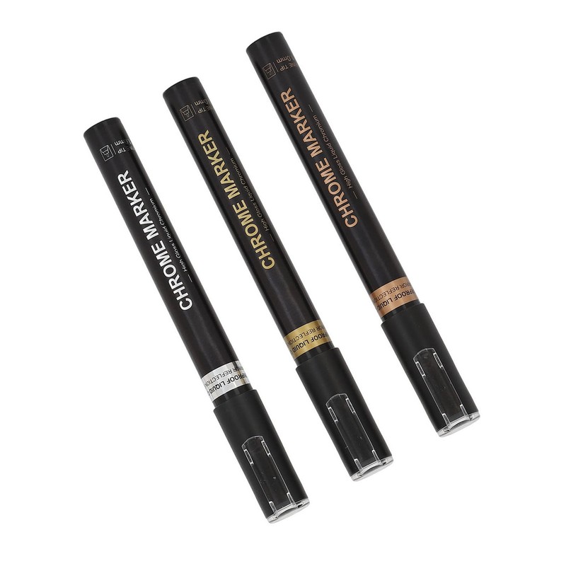 3pcs Nail Art Graffiti Pen Portable Quick Dry Nail Drawing