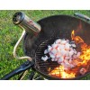 BBQ DRAGON BBQ Charcoal Fan Rechargeable Clamp on Brand New!